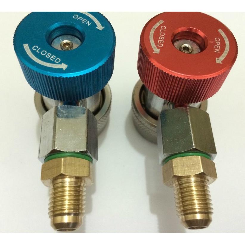 RQ134头A 汽车空调加氟可调接头 QC-17加氟速接快 C-LH