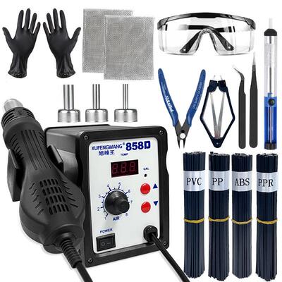 858D热风枪拆焊台热风枪锡焊手机电子专业焊接套装热风枪维修工具