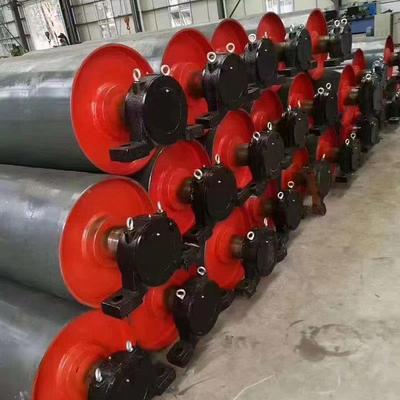 输托送带565主动筒滚辊厂家传动带无运动力改向滚筒煤矿建筑输滚