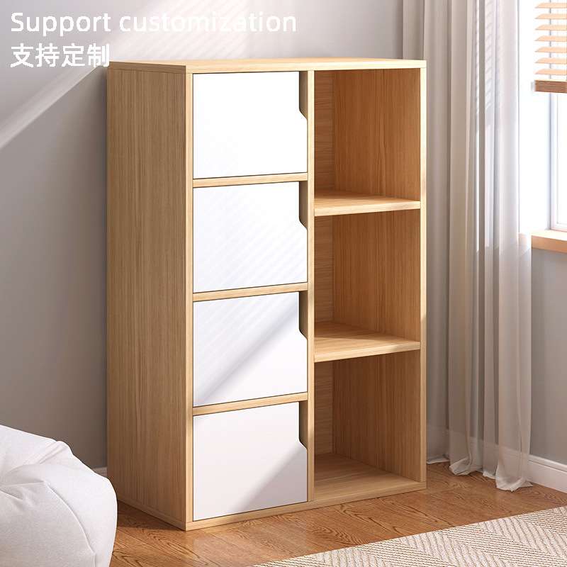 卧室五斗柜靠墙简约储物收纳柜客厅多层窄立柜家用简易抽屉床尾柜