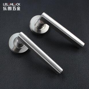 卧室门锁室内5072插芯木门分体锁轻奢房门锁简约门把手机械锁具