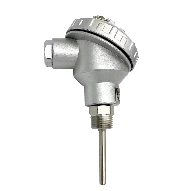 wzp231铂热电阻铠装螺纹法兰感温探头431卫生卡盘pt100温度传感器