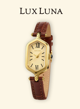 LuxLuna【原创罗马时光系列】复古手表女款轻奢小众女士生日礼物