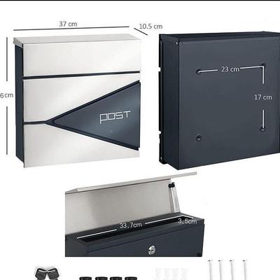 别墅门口信箱式别墅室外大意见箱号仿古创欧图文意信LCL件箱复古