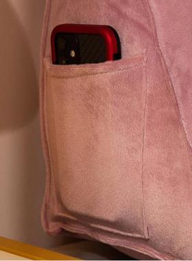 70靠YF可爱儿童床头靠垫UEP粉卧色大枕公主风靠床上背榻榻米软包