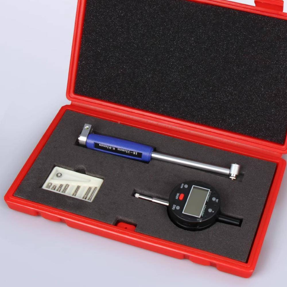 数显百预制数内径分表一套千分表精MPZ高度内孔测量工具测量表缸