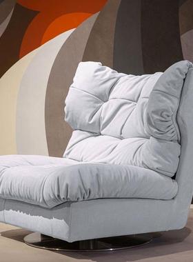 云朵单人发式简约可沙22890-8旋转休闲椅客厅阳台懒人沙布意艺发