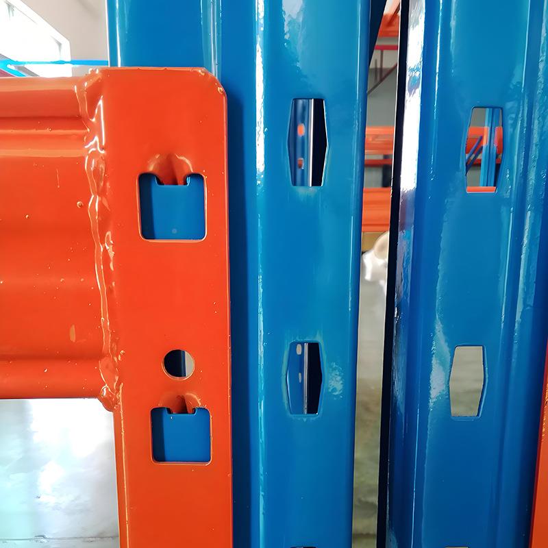 轻型型PAC货架立柱片蝴蝶孔方孔菱形孔5重5*4型7货架配中件零件扣