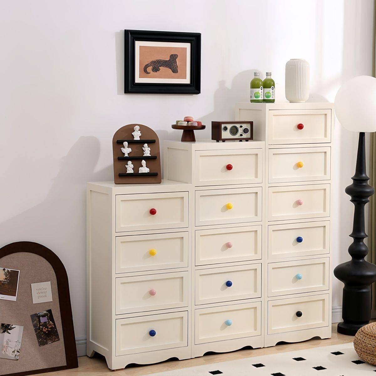 厅新F5M69TT5新品夹缝收柜纳柜实木小斗柜简约储物置物架客品边角