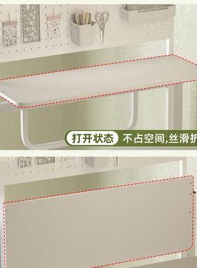 N家床舍生边宿桌寝室上下铺床上升降DJX桌学习桌洞洞板挂架悬空学