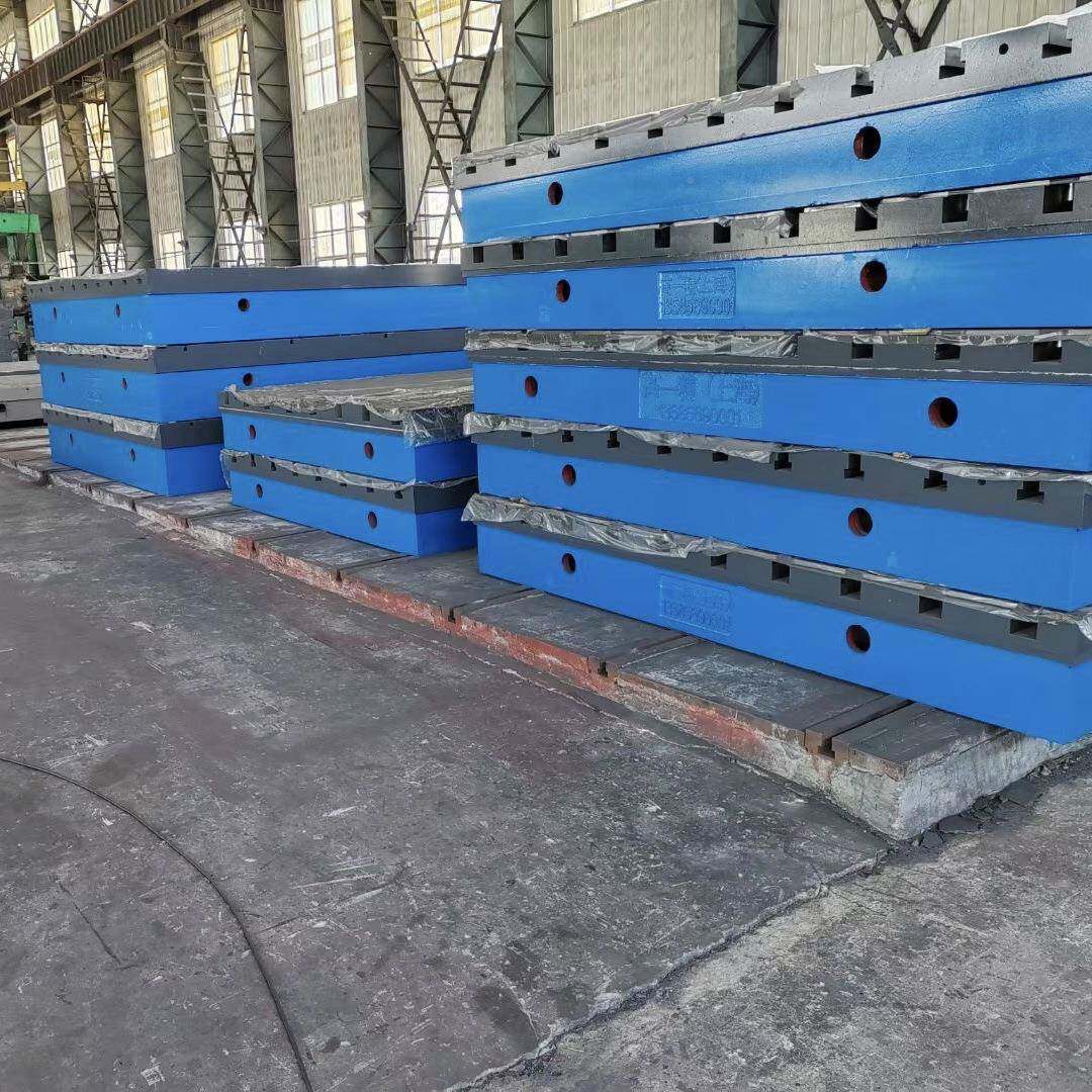 铸装铁平现货树脂台砂划线无品牌/台检验检测平平台T型槽配平台圆