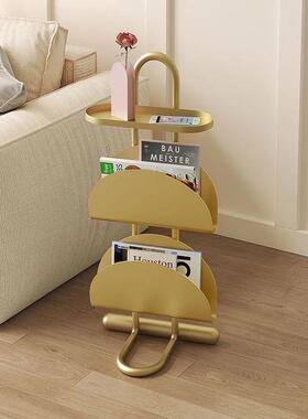 沙发小边客感厅阳台茶几意轻奢ESZ杂书架可卧志室床头创置物架移