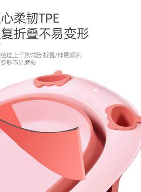 可折婴盆儿洗澡大号儿童浴桶宝宝UQS洗澡品泡澡沐浴盆小孩用洗浴