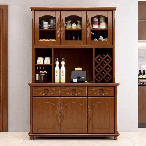 中式实木酒体柜水柜客厅现代简约餐边柜物高柜餐茶厅84926橱储柜