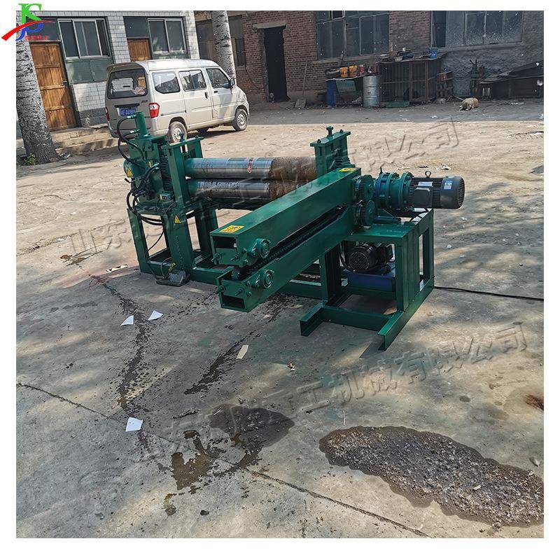 3W三合一油js003桶切割拆机式废K旧油桶拆解机油桶解厂辊轴卧压平