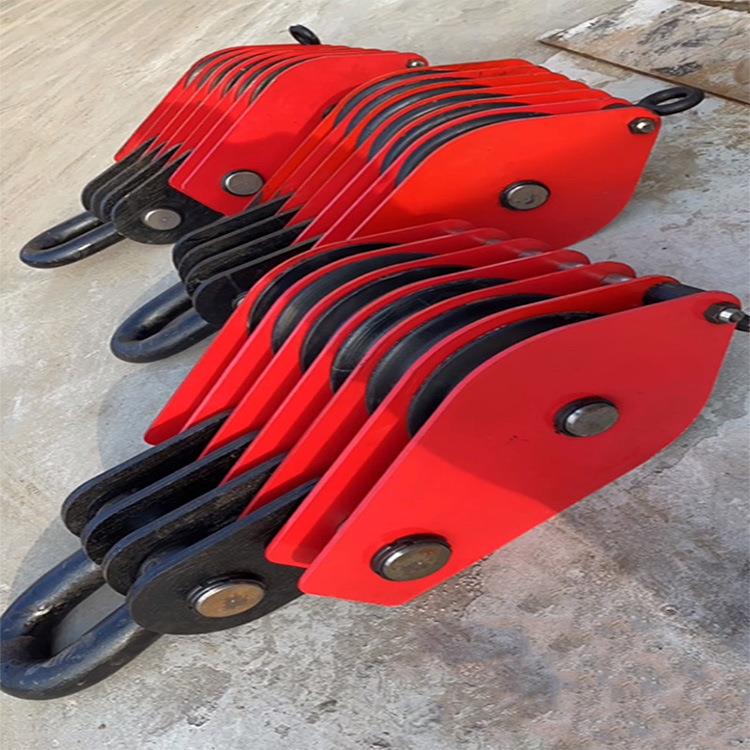 绳钢丝1109滑轮机可拆起重滑组电力矿山用起重滑车械吊勾起重轮工