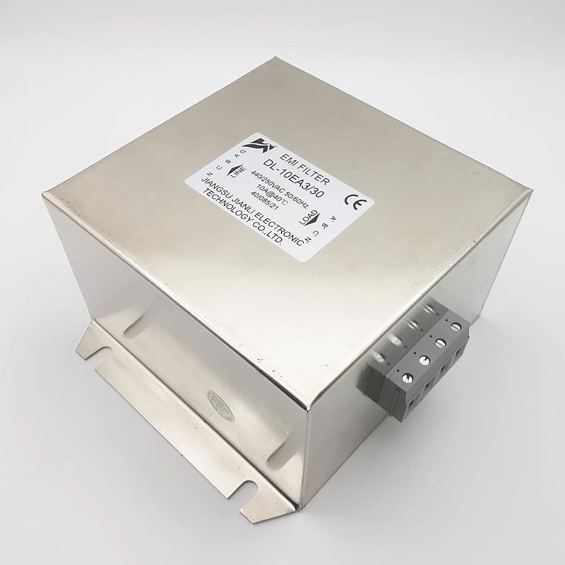 坚滤力三相四线源电滤波器DL-10EA3-310A0端子型DL-10EAIVN波器