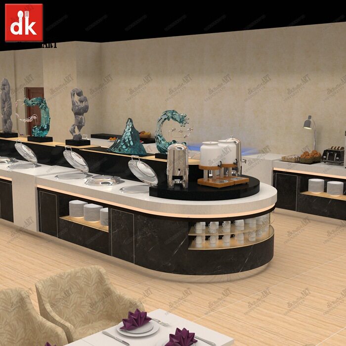 深圳迪克大理石自助餐台厂家