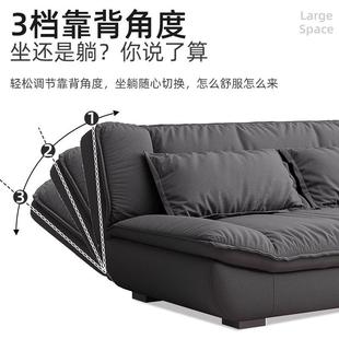 帆布艺沙发床一体折叠两客厅小船型法式户懒人留宿LNC用单