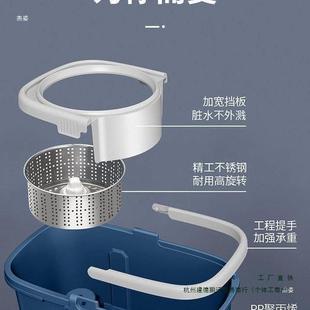 旋转新免墩款 NBA拖把加大加厚手拖地2205单桶家用拖布甩干布一拖