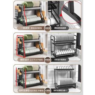 厨架房碟置物架碗碗盘收ltao6579纳架沥水架家用多能放碗碗功筷收