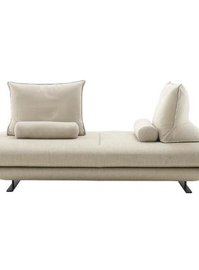 铭床华意大利普拉多面33288Pardo小户型布艺沙发移动靠背双坐写意