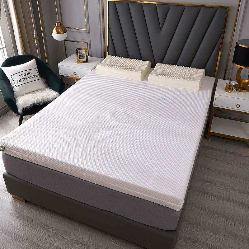 A类泰国天乳胶床无品牌/酒店宿舍天然乳然胶床垫垫5cm1c0m榻榻米