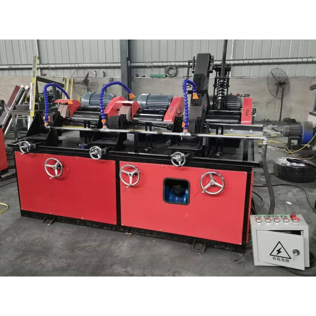 外圆机除锈机拉丝机圆管圆棒0645机铝管铜管不锈光钢管抛光弯管方