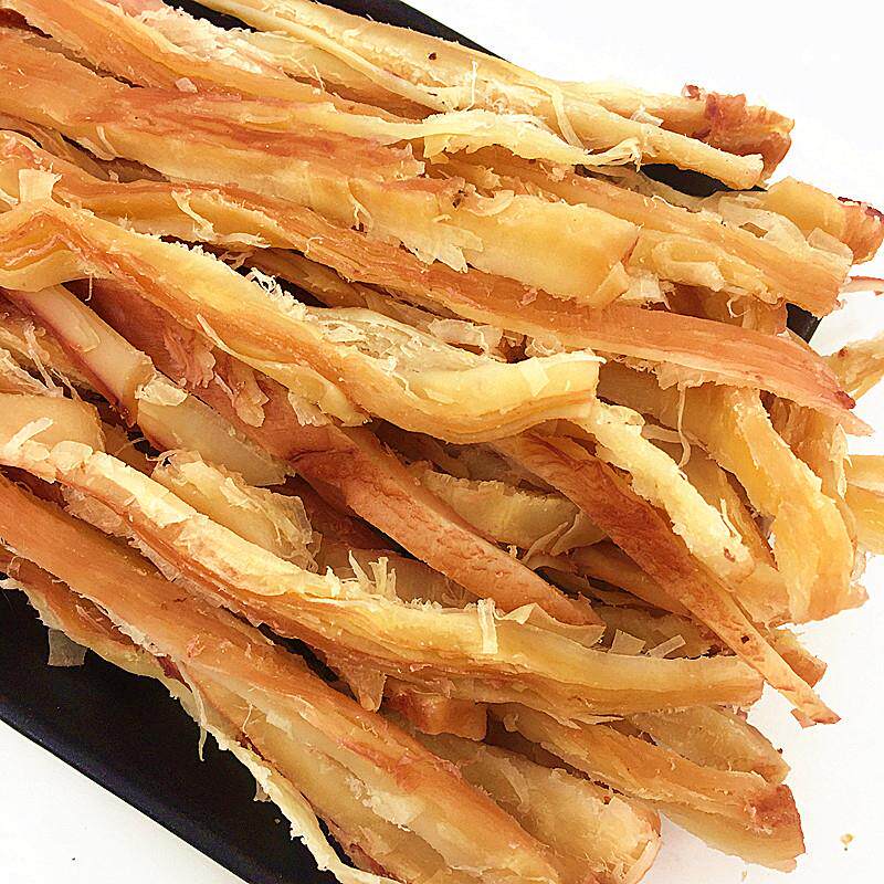 山东青岛碳烤鱿鱼条即食墨鱼鱿鱼丝散装手撕鱿鱼干 干海味零食高