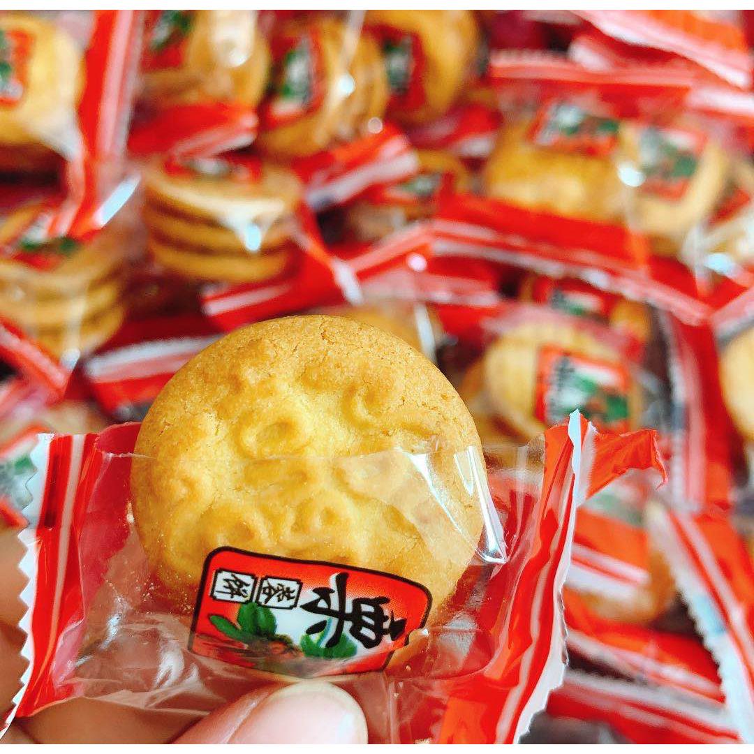 栗蓉饼香酥栗子味饼干怀旧老式鸿达早餐代餐办公室糕点老婆饼零食