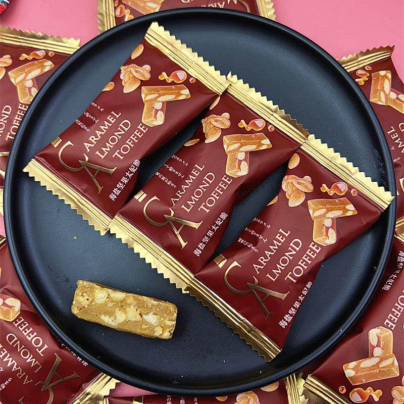 唯口爱海盐坚果太妃脆散装喜糖结婚订婚伴手礼糖果休闲零食小包装,零食/坚果/特产,喜糖,淘宝优惠券,粉丝福利购,淘宝优惠卷