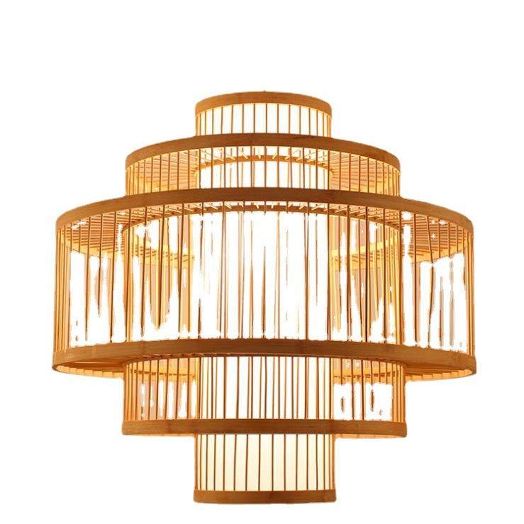 中式竹灯编吊灯灯新东南亚日式创意复古过古藤阁灯道楼梯餐厅工程,家装灯饰光源,智能吊灯,淘宝优惠券,粉丝福利购,淘宝优惠卷