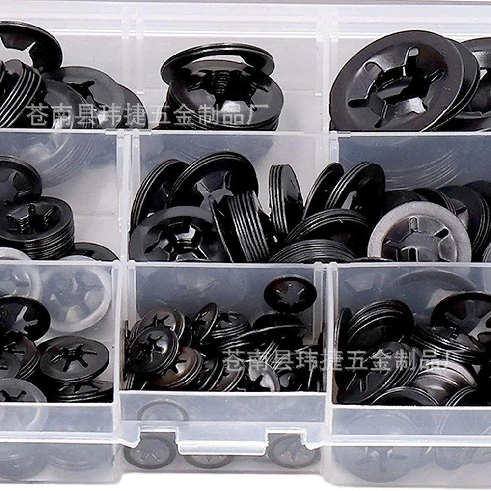 680pcs梅花￠无品牌/挡圈轴承锰夹挡圈梅花型轴圈承夹挡65钢3-12,五金/工具,垫圈,淘宝优惠券,粉丝福利购,淘宝优惠卷