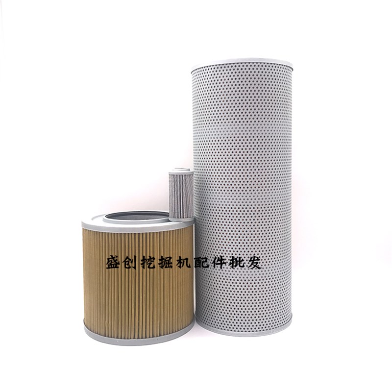 速发斗山挖掘机 H00-V  进0D80-7-液压回油滤芯7油先导格配件
