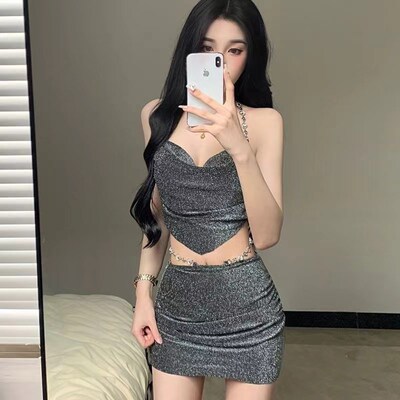 速发比尼泡性感裙式三件套遮肚高腰沙滩海边度假基温泉泳装