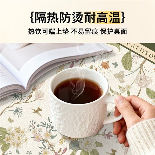 速发法式餐柜桌垫轻奢高级感电视柜长条桌布2026新款玄关鞋柜防脏