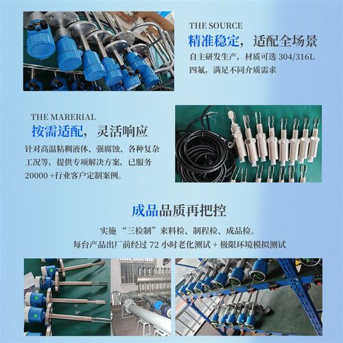 速发音叉液位料位开关耐高温物位控制传感器不锈钢振棒液位计防爆