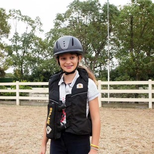 速发马术充气护甲圣盾成人骑乘触装 男户外马术发备用品儿童防护马