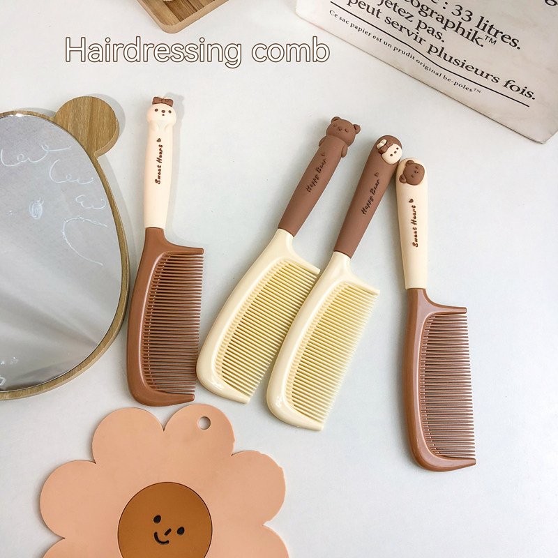 速发梳子神专用长发防静电塑料儿童爱可少心便携小梳子梳头发生器