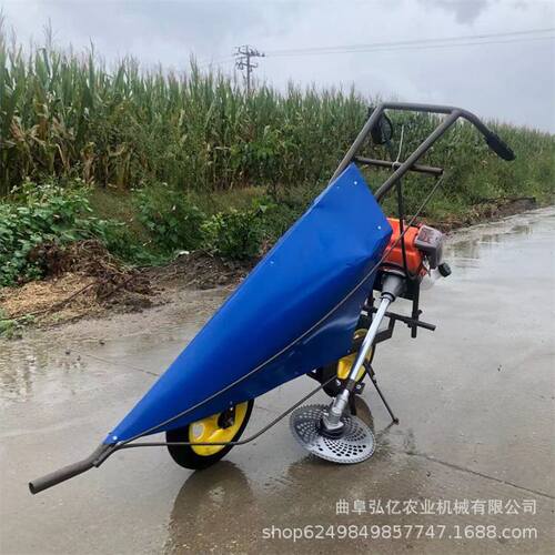 速发水桔小麦手推式汽油割晒机 芝日大豆割杆机 向麻葵稻梗收割机