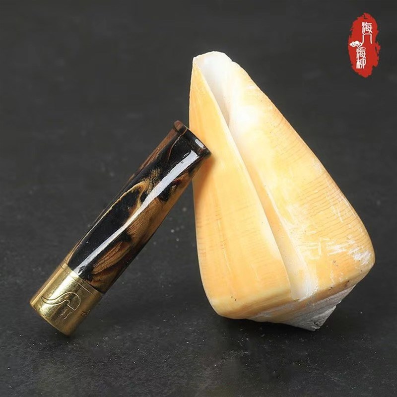 速发海柳烟嘴士柳真活柳虎斑短款大中细三用男血滤捷过便烟油神器