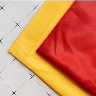 速发绸红布料黄布佛布金黄绸缎大绸布红缎布婚庆舞蹈花球红绸子布