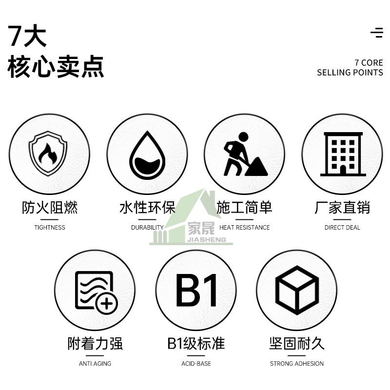 速发防火阻燃剂粉水性透明纺织窗帘木材地毯海绵壁纸隔热涂料