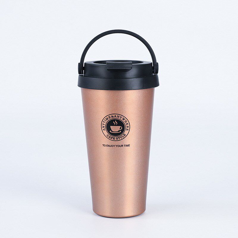 速发0带不锈钢一代咖啡随创意杯行杯子美式户外4提手保温杯跨境