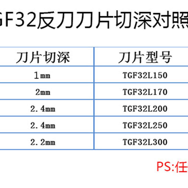 速发。数控车刀切断刀片卡簧浅槽刀片车床刀具TGF2L三角割切槽刀