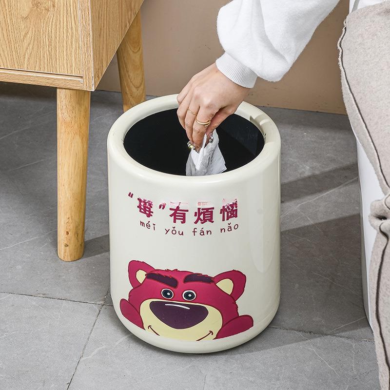 速发间室家用客厅儿童房垃圾桶厕所大容房厨量感颜值卫生卧浙江包