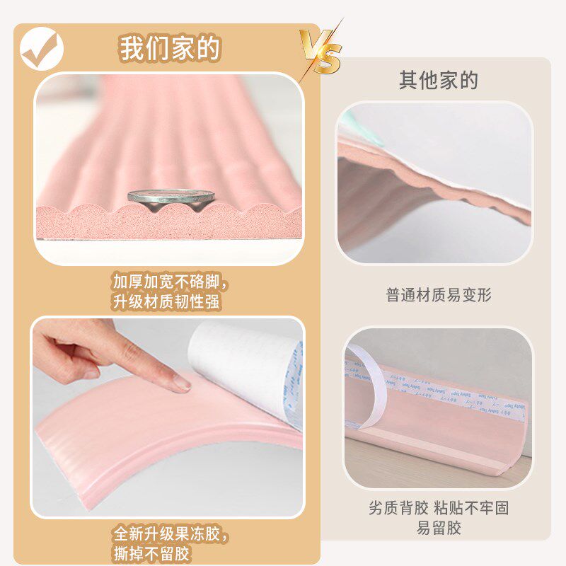 速发宿舍楼梯脚踏垫防滑条踏步贴大学生寝室上下床铺爬梯装饰海绵