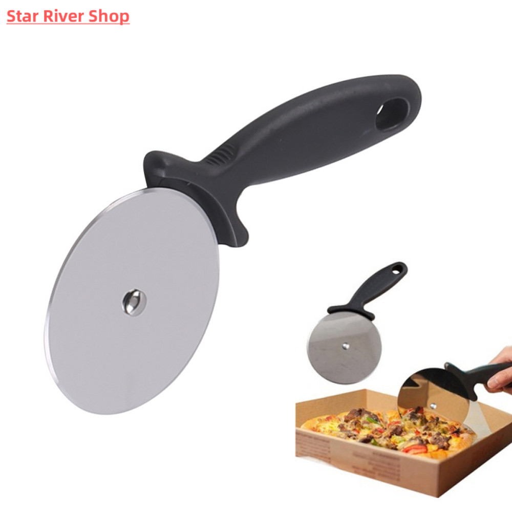 速发Stle Steel Pizze Cutters PastryPRlar Cutter  izza Ki