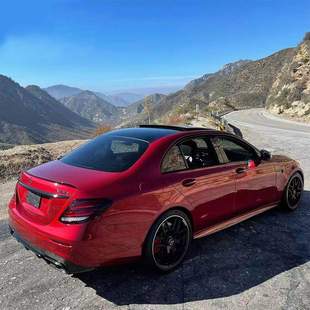 W213 E63S尾翼定风翼扰流板改装 E260 2016 E300 适用奔驰E级