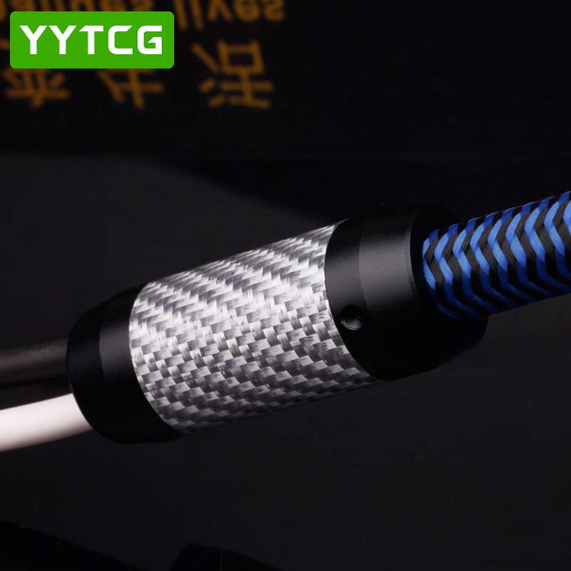 发烧单晶铜喇叭线 HIFI音响线 功放胆机后级香蕉头主音箱连接线